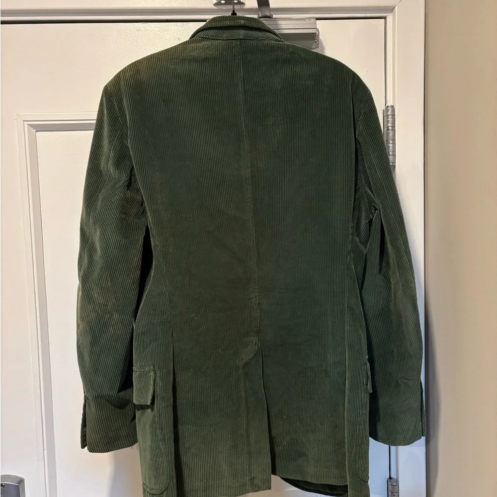 Ralph Lauren Forest Green Corduroy Jacket - Picture 4 of 9
